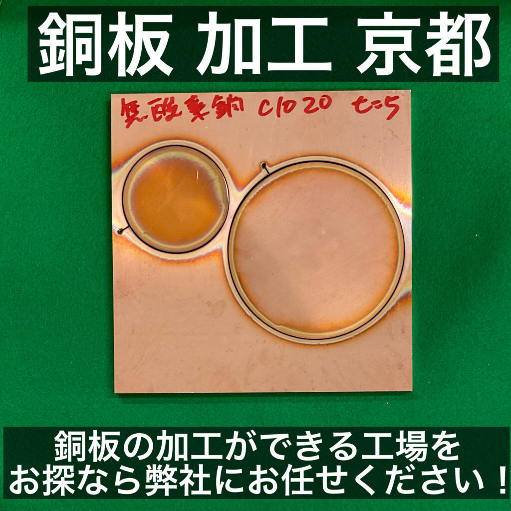 銅板 加工 京都
